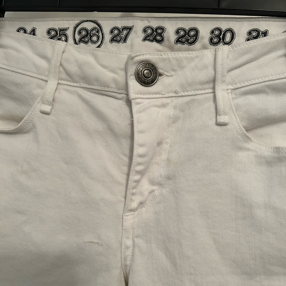 EARNEST SEWN WOMENS WHITE JEANS - Picture 6 of 6